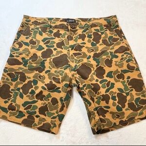 Obey Propaganda Duck Camo Shorts 34 Streetwear Outdoors Camouflage Y2K Skater